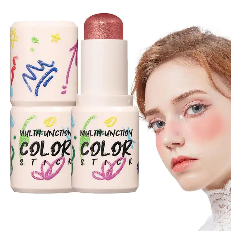 

Палочка для матового макияжа лица, легкий стойкий натуральный крем для румян, Косметика для макияжа лица