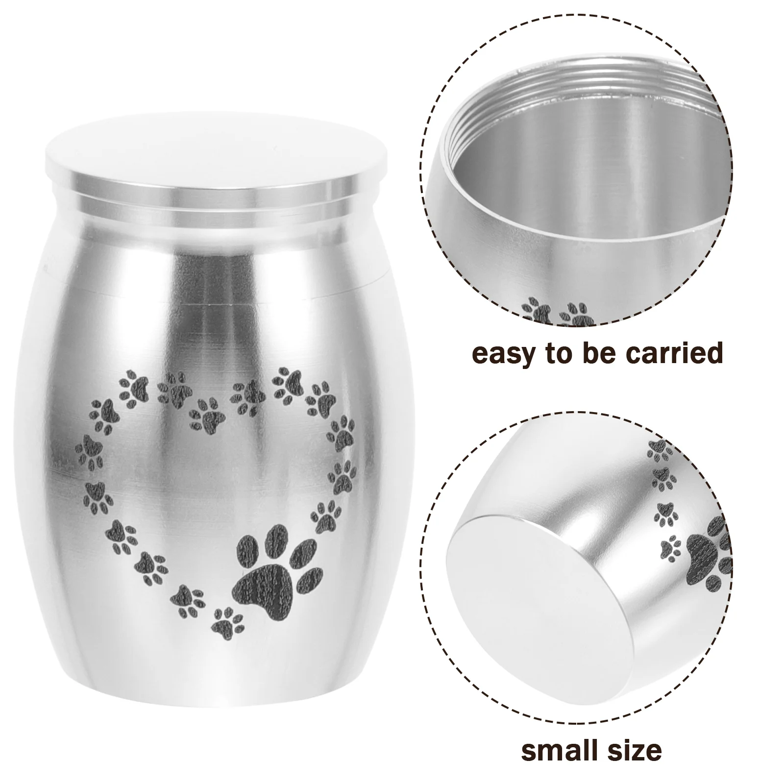 Миниатюрная урна для кремации домашних животных пепел собак и кошек контейнер