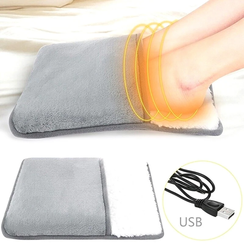 

Электрическая грелка для ног с USB-портом, грелка для ног, многофункциональная грелка для ног, товары для дедушки, бабушки, сохраняет тепло