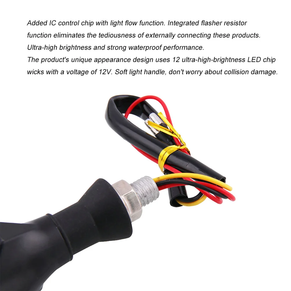 

Light Motorcycle Turn Turning Signals Led Indicators Rear Tail Trailer Sequential Switchback Spot Motorbike Flasher Braking Fog