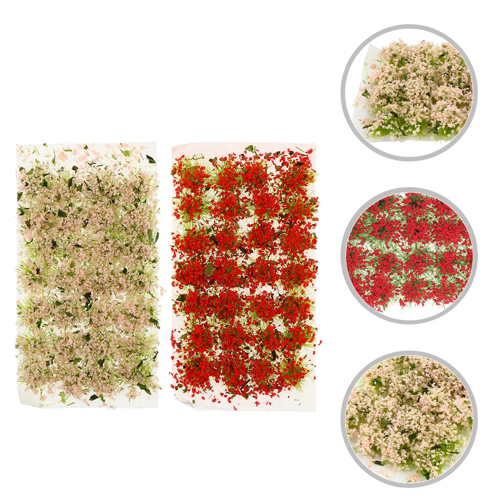 

Grass Model Tufts Flower Miniature Artificial Sand Vegetation Table Cluster Groups Clusters Terrain Static Railway Decorations