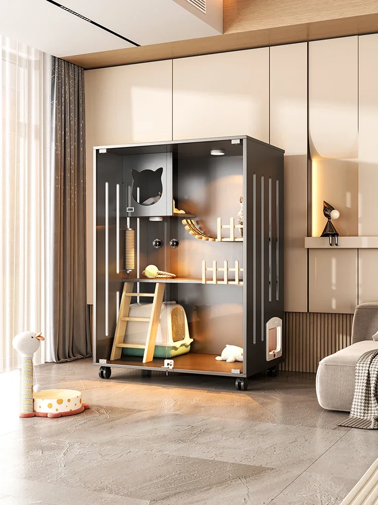 Продукт может быть изготовлен на заказ. Домашняя клетка для кошек дом шкаф