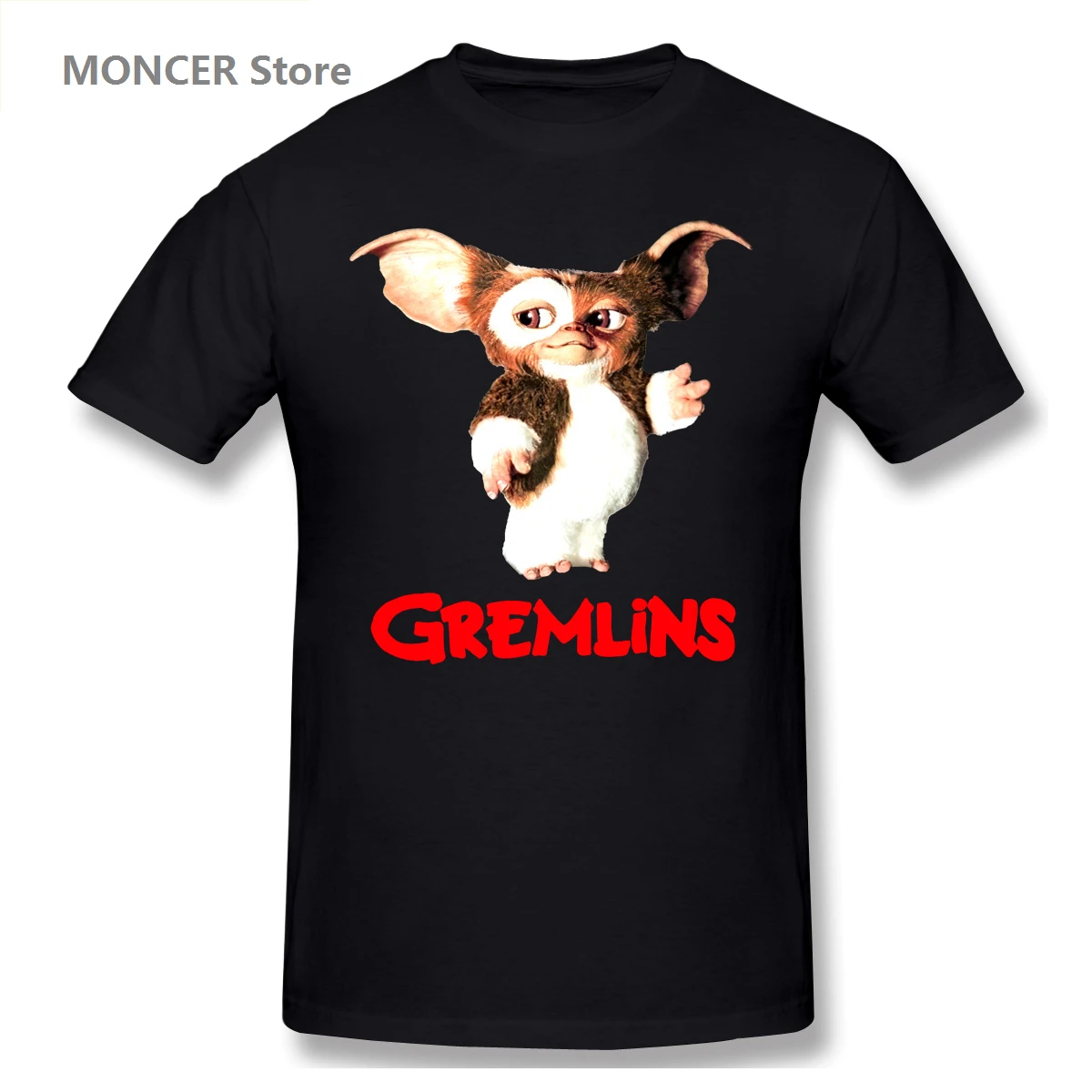 

Gremlins Gizmo 80s Movie T Shirt Men/WoMen T-shirt Short Sleeve Graphics Tshirt Brands Tee Tops