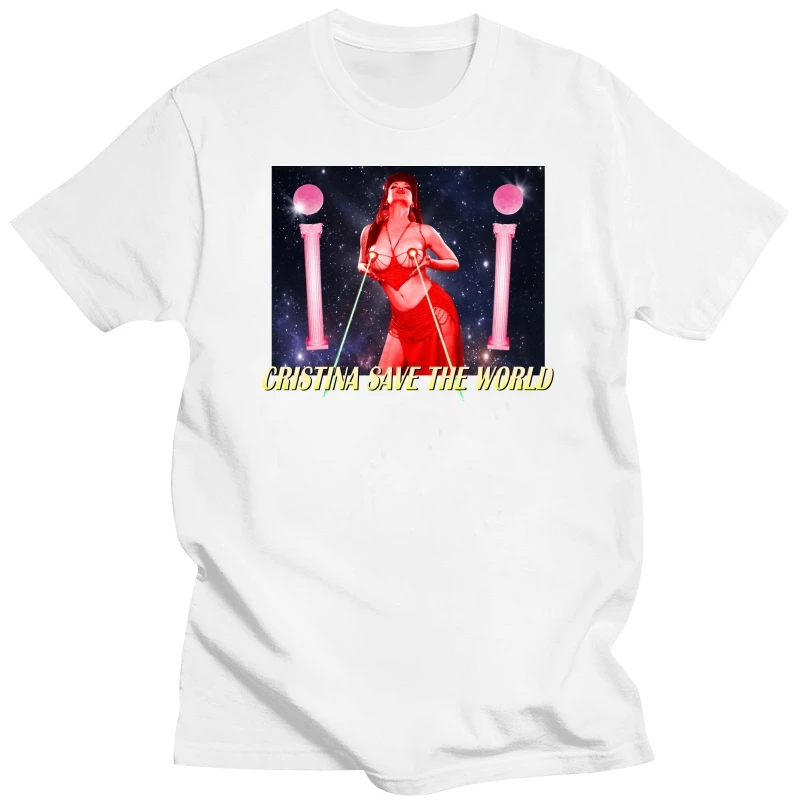 

Men Shirt CRISTINA LA VENENO CRISTINA SAVE THE WORLD Women tshirt