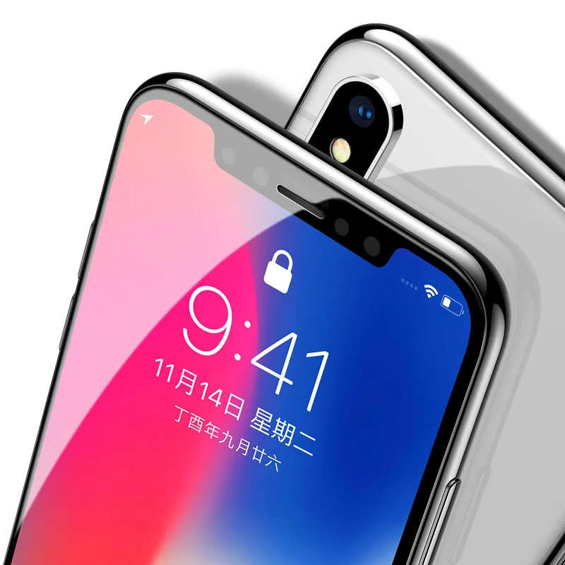 

Защитное стекло для iPhone 13/12/11 Pro/Xs Max/Xr, 0,3 мм