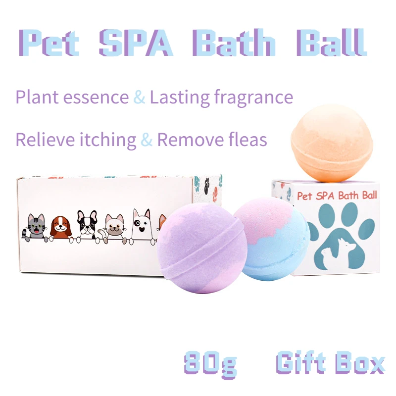 Роскошные Бомбочки для ванны собак разнообразные спа-пакеты кошек пузырьковый