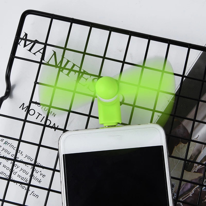 Оригинальный портативный мини-вентилятор с Micro USB 5 В 1 Вт |