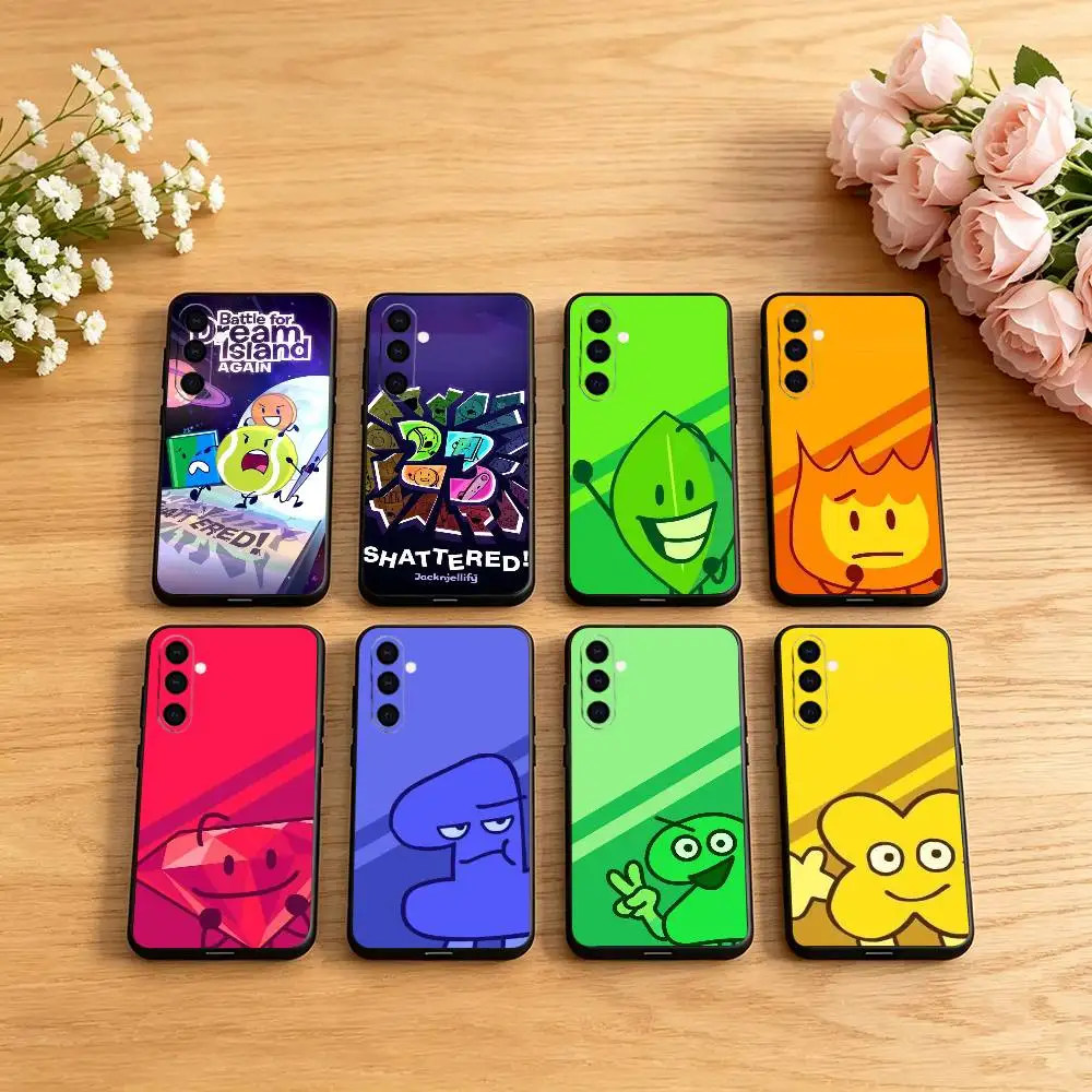 Фото Чехол для телефона Bfdi Battle для Samsung Galaxy A73, A72, A71, A70, A53, A52, A51, мягкий силиконовый черный чехол №1