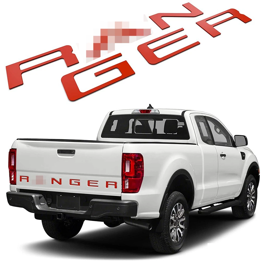 Наклейки на дверь багажного отделения 3D ABS для Ford Ranger 2019 2020 | Автомобили и
