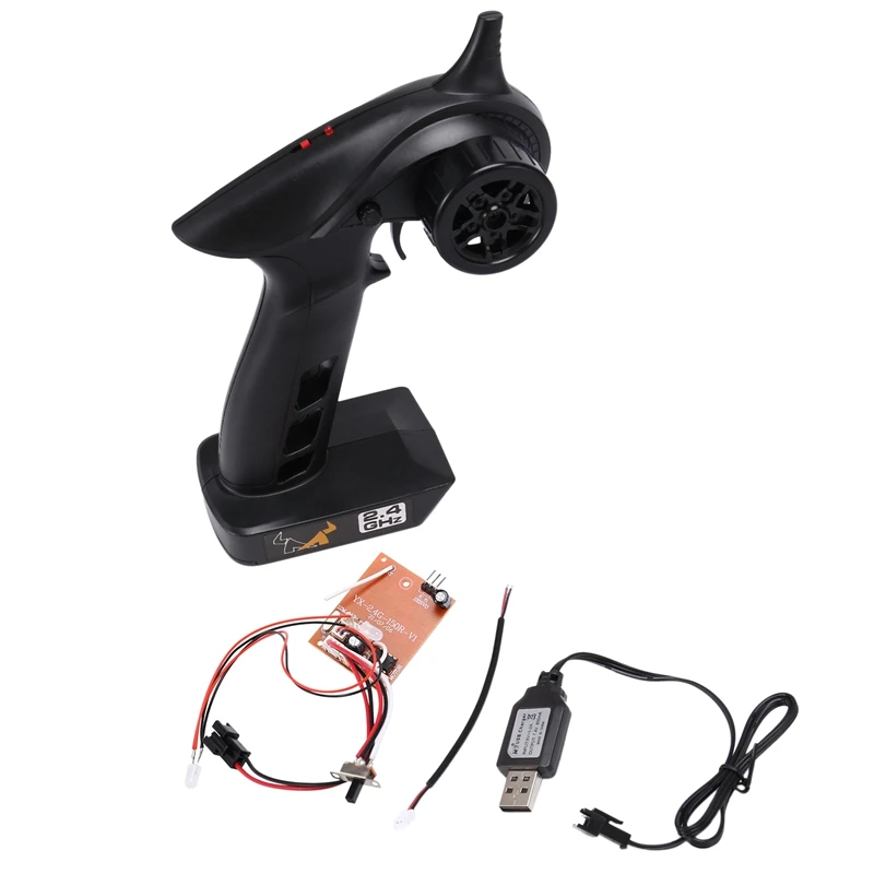 

2.4G 4CH Transmitter Receiver Remote Control Set For MN D90 MN99S MN98 WPL C14 C24 B14 B24 B16 B36 RC Car Parts