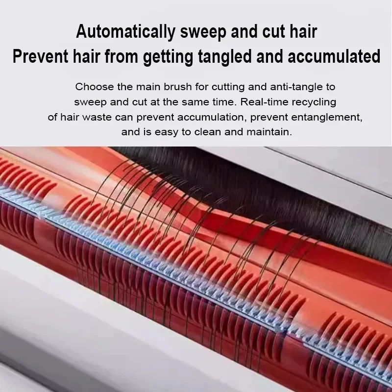 Оригинальная роликовая щетка для стрижки волос с защитой от запутывания XIAOMI Mijia