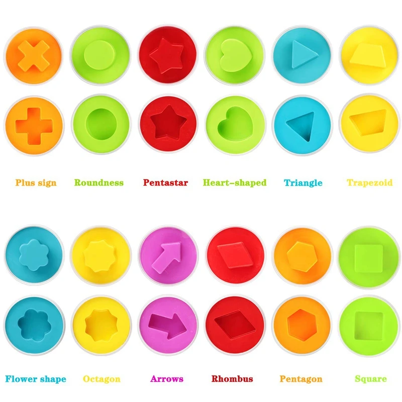 Набор яиц для детей 1-3 лет