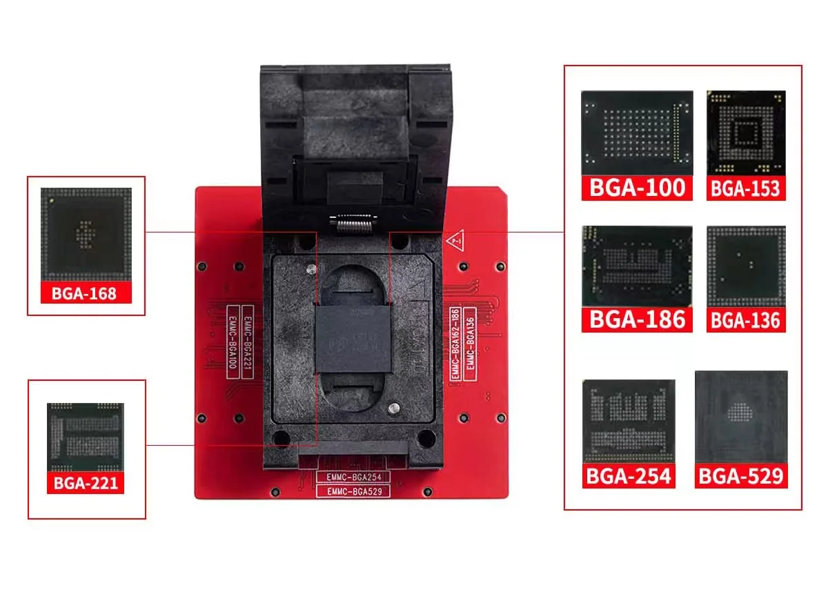 EMMC-Core Test Block Pro Box NB-EMMC 13 в 1 EASY JTAG ATF UFI |