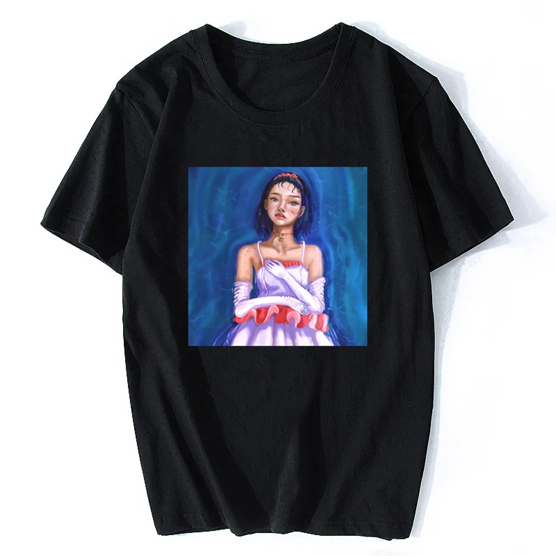 Купи Perfect Blue Japanese Anime Girl T-Shirt Black Men T-shirt Short Sleeve T-shirt Cotton Gothic Clothes Aesthetic Unisex tees за 334 рублей в магазине AliExpress