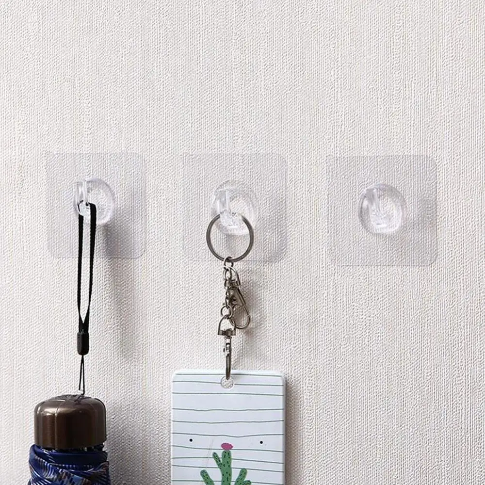 

Прозрачные настенные крючки, вешалка, прочные клейкие дверные настенные вешалки, крючок на присоске, стойки для большой нагрузки, товары дл...