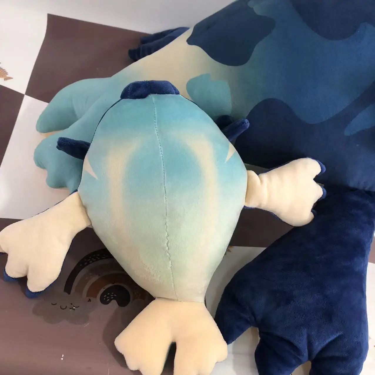 Аниме Genshin Impact Fontaine косплей мультфильм подушка кавайные мягкие игрушки пушистые