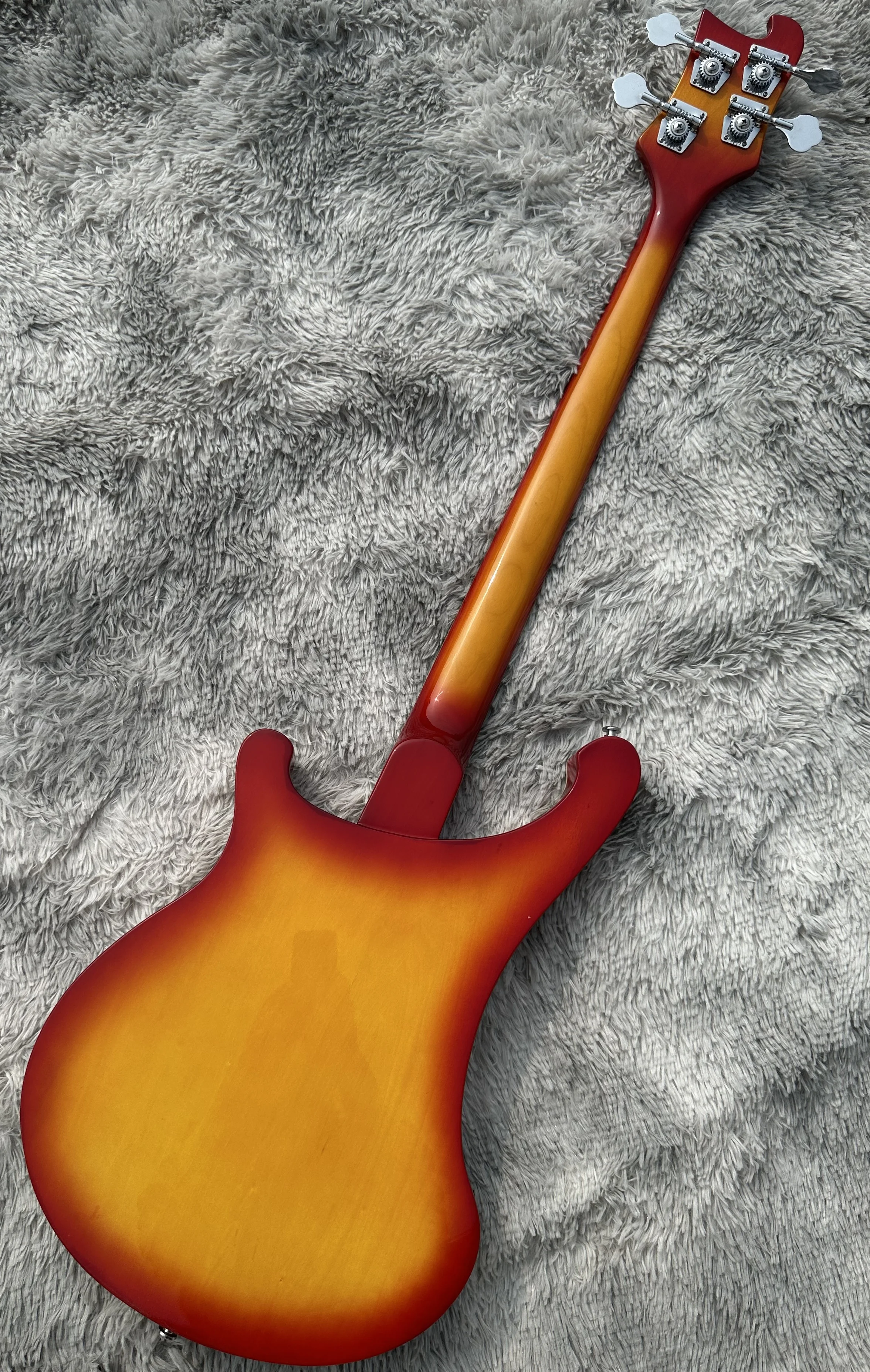 Ricken 4003 бас-гитара электрогитара восход солнца цвет подсолнуха хромированная