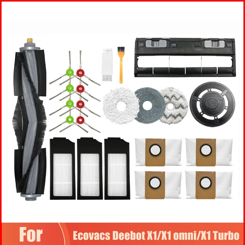 Для Ecovacs Deebot T10 / X1 omni аксессуары для робота-пылесоса пылесборник HEPA фильтр Швабра
