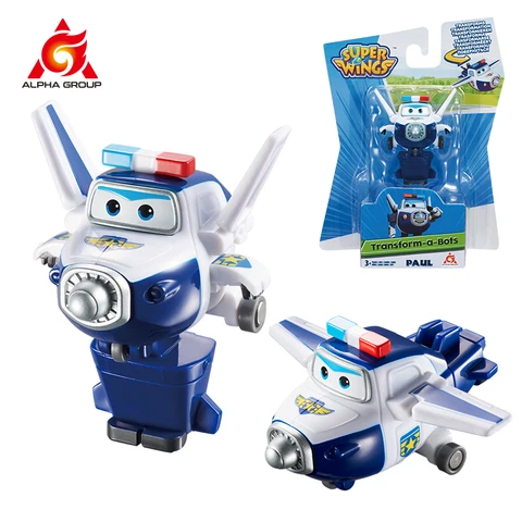 36 Tür Süper Kanatlar 2 "Ölçek Mini Dönüştürücü Anime Deformasyon Uçak Robot Aksiyon Figürleri Çocuklar İçin Dönüşüm Oyuncakları Hediyeler