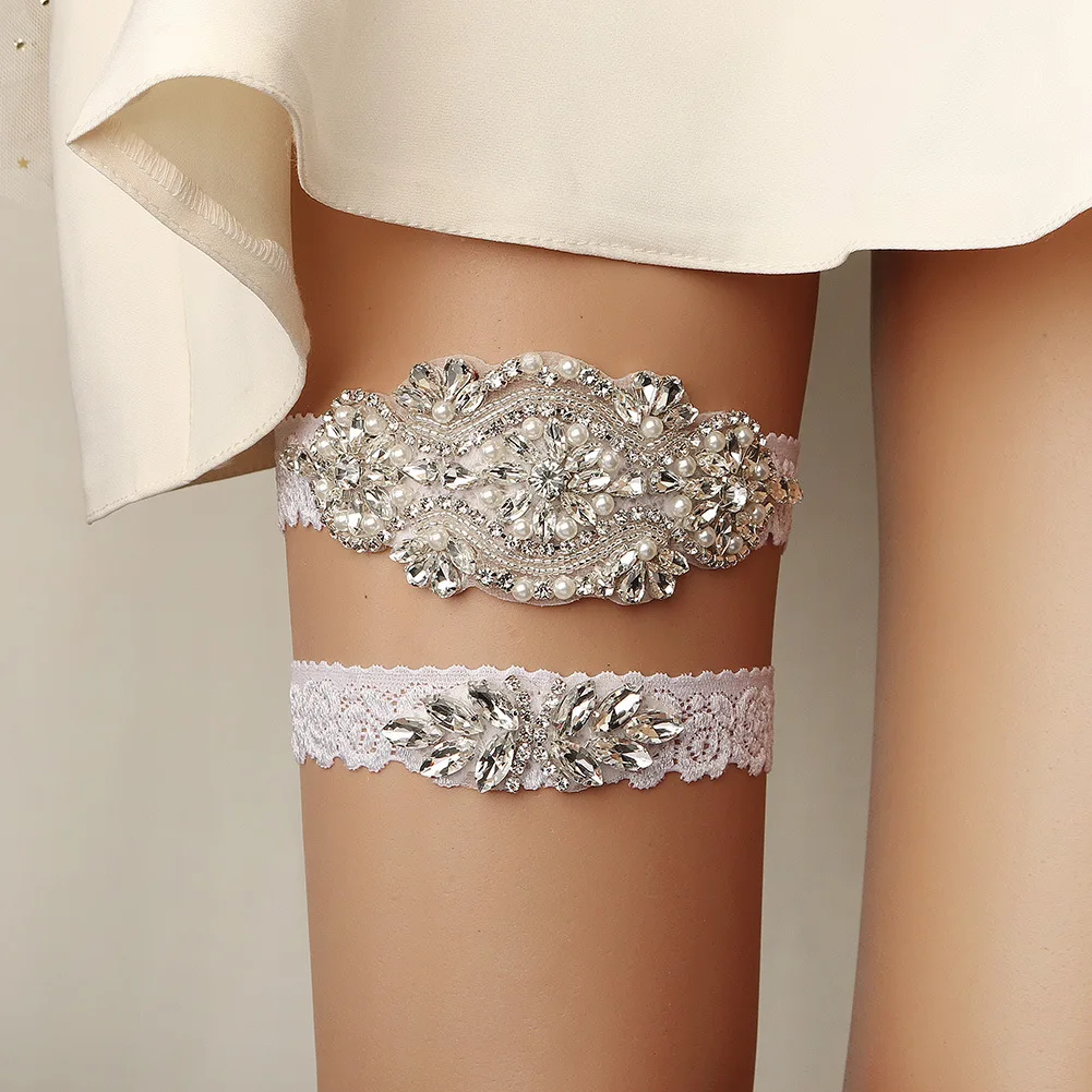 

Bridal Garter New Bridal Elastic Leg Straps CHD20745