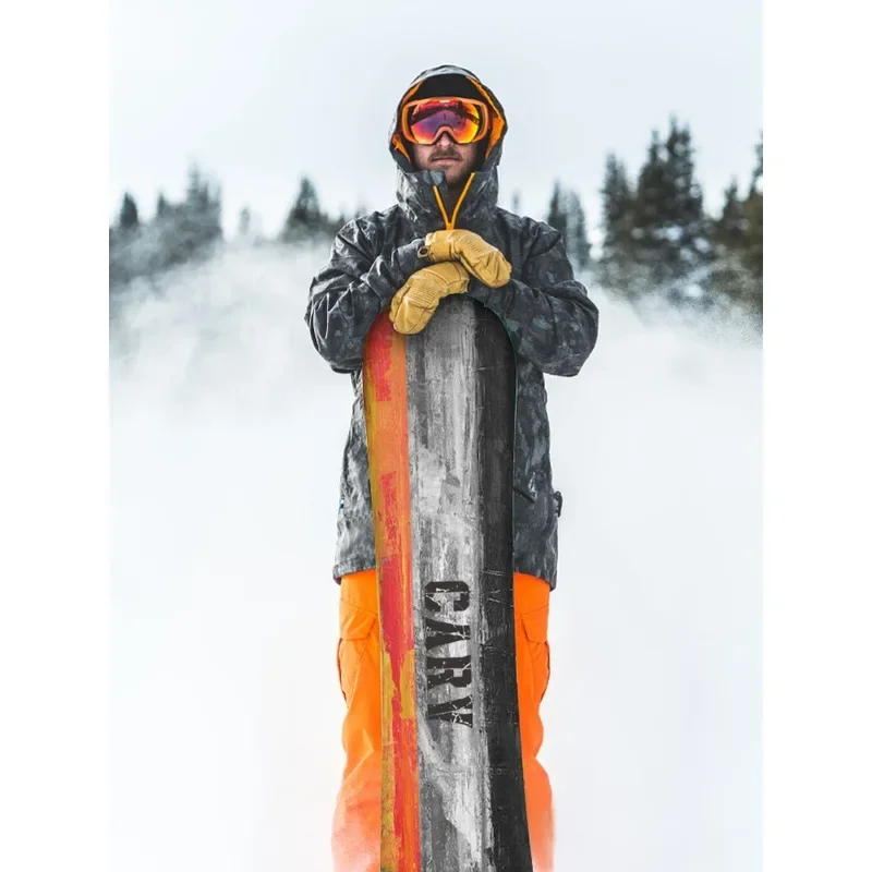 Сноуборд с древесным зерном скейтборд для вырезания весь регион дикий снег