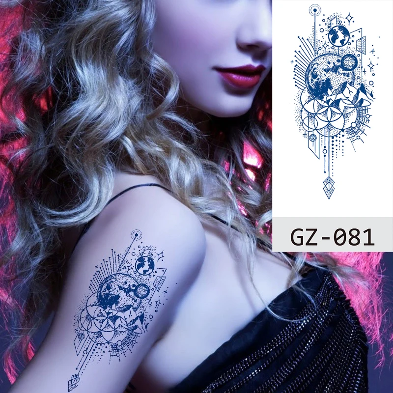 Временные водостойкие татуировки-наклейки маска кошки чудо-Бог война тотем