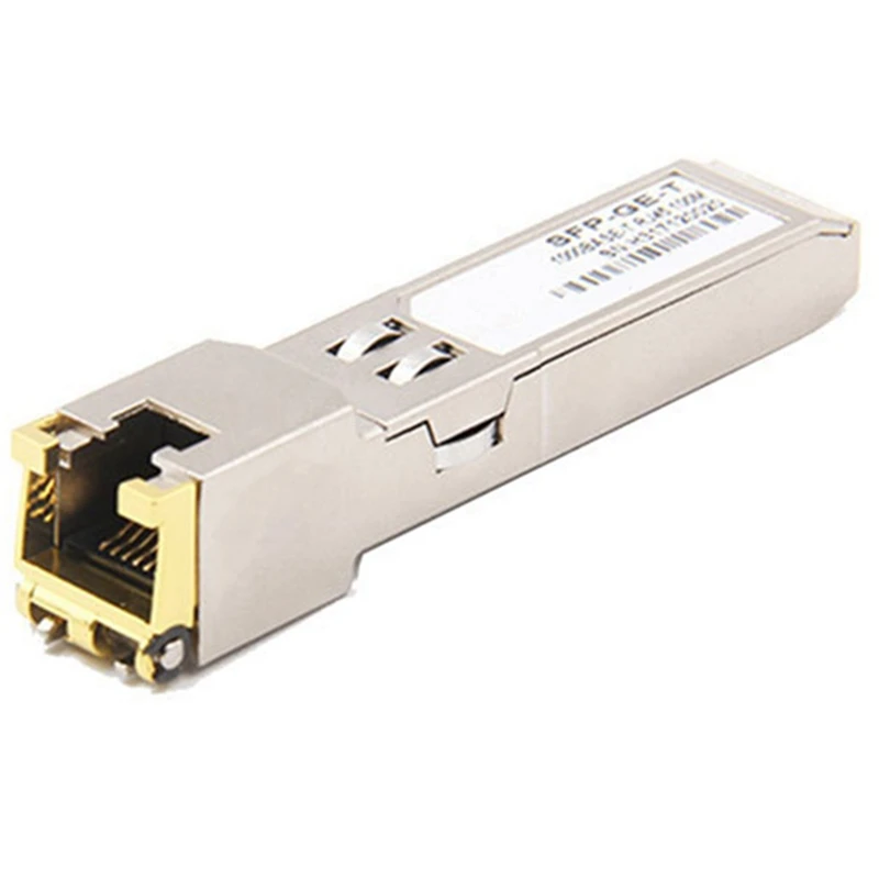 Модуль SFP RJ45 коммутатор Gbic 10/100/1000 коннектор медный модуль гигабитный порт Ethernet 1