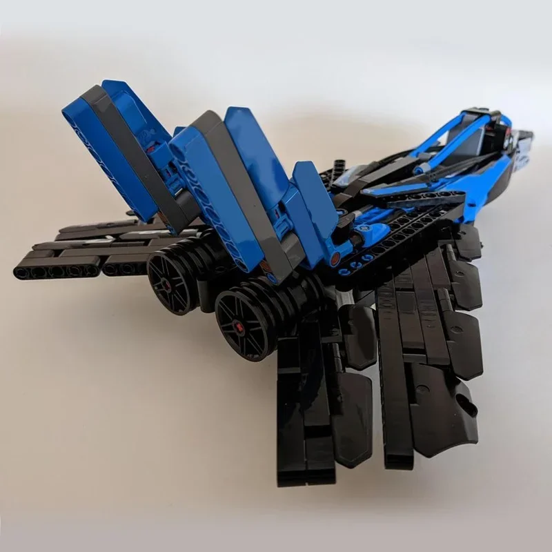 Фото 622 детали MOC F Tomcat McLarenesd Senna GTRs: Техническая модель, подарок на праздник, конструктор, развивающие кубики, DIY, творческий набор для обучения №3