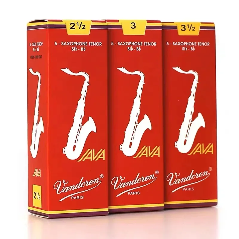 Фото Трости Vandoren-Filed JAVA Bb для тенор-саксофона, красная коробка, размеры 2.0, 2.5, 3.0 [5 тростей в коробке] №4