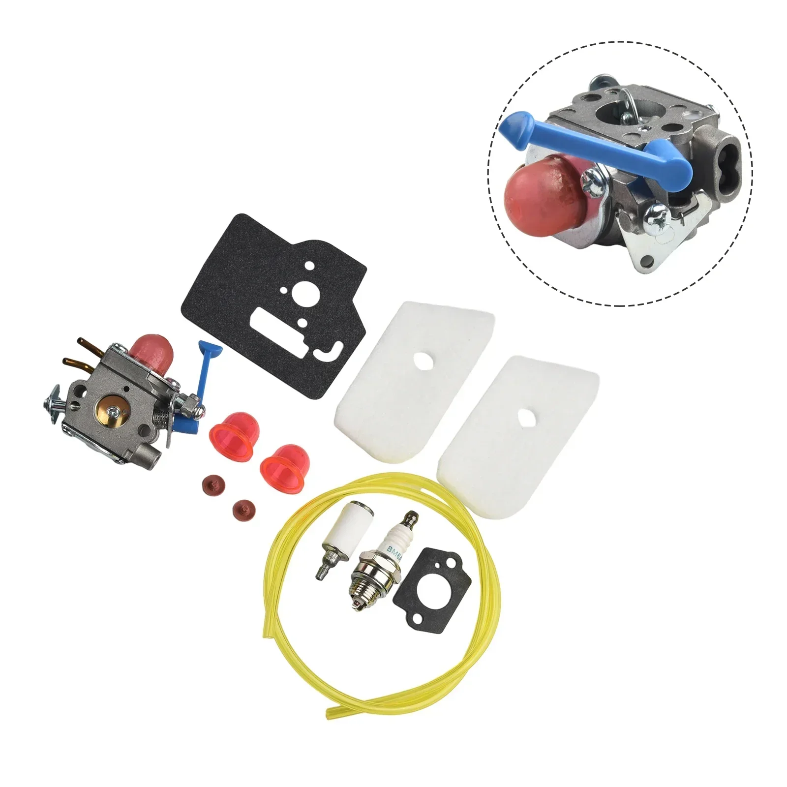 Комплект карбюратора для 545081848 C1Q-W40A 128C 128CD 128L 128LD 128LDX 128R топливного фильтра