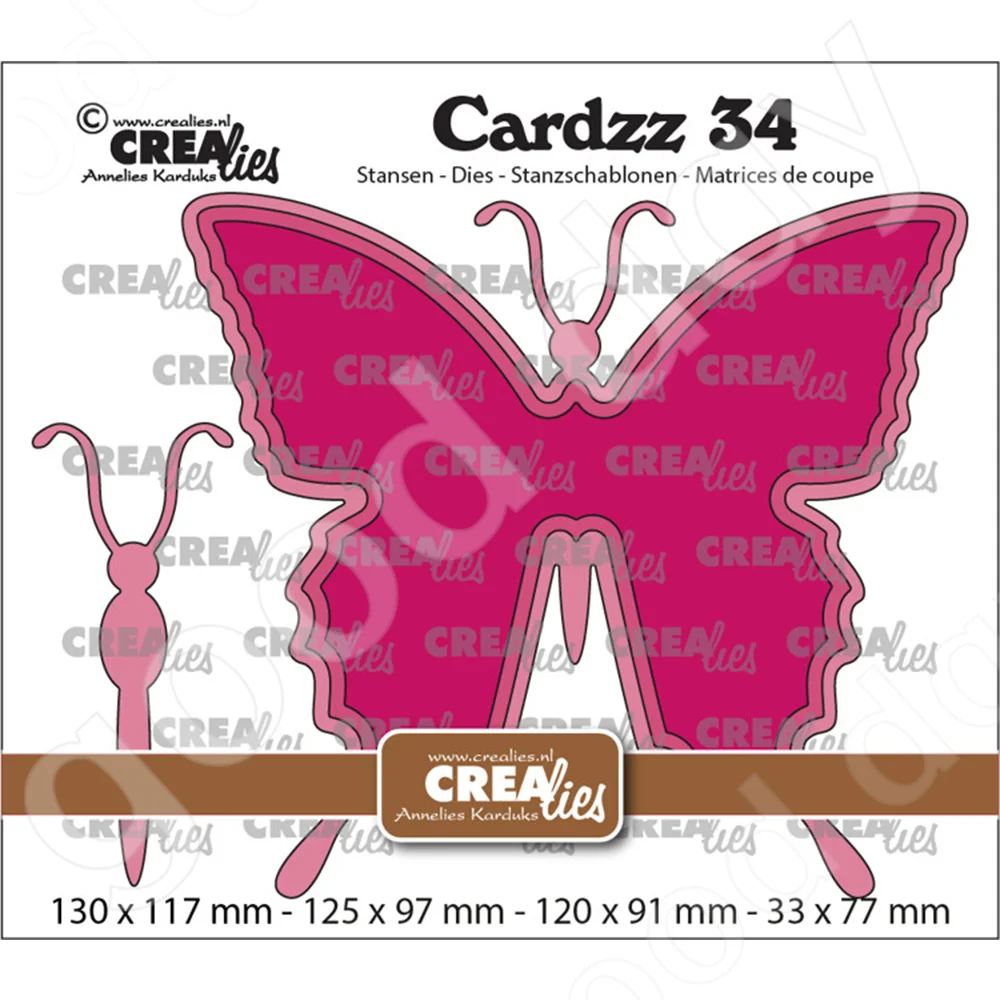 

2022 New Monarch Butterfly Metal Cutting Dies Scrapbook Diary Decoration Stencil Embossing Template Diy Greeting Card Handmade