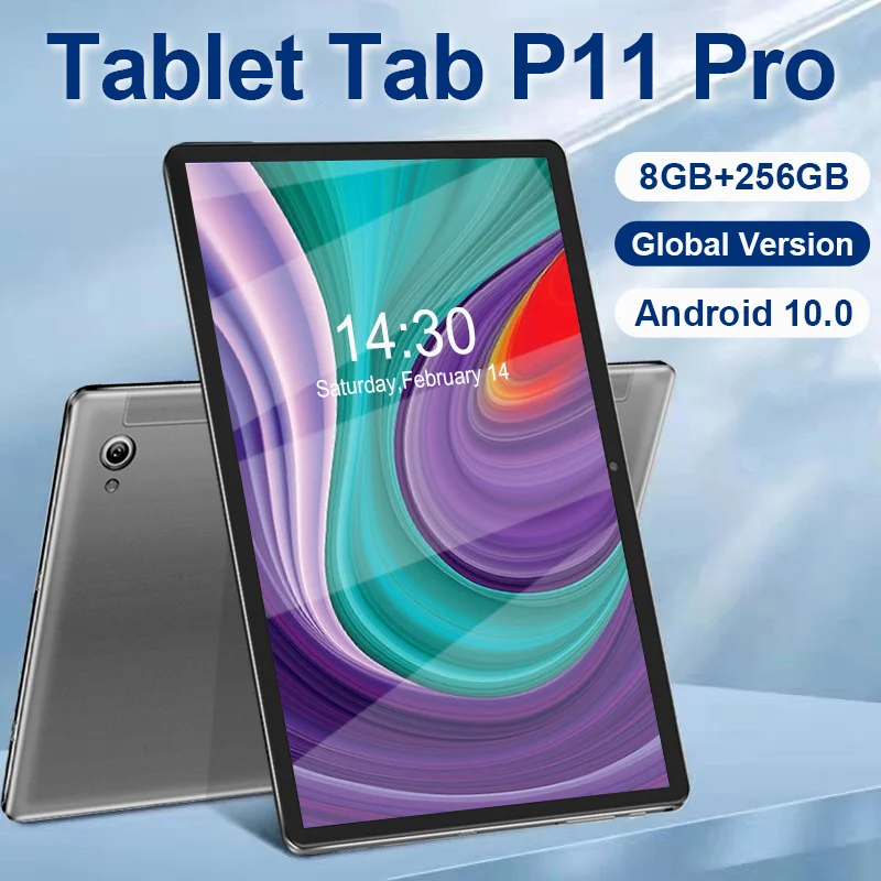 

Global version tab p11 pro 4g tablet 10 Inch hd 8gb ram 256gb rom tablette ten core 8800mah gps type-c phone android tablets 10