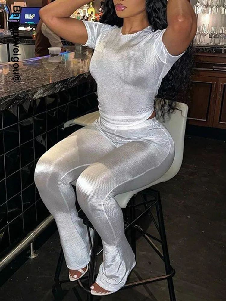 Женский вельветовый комплект из двух предметов футболка с коротким рукавом и