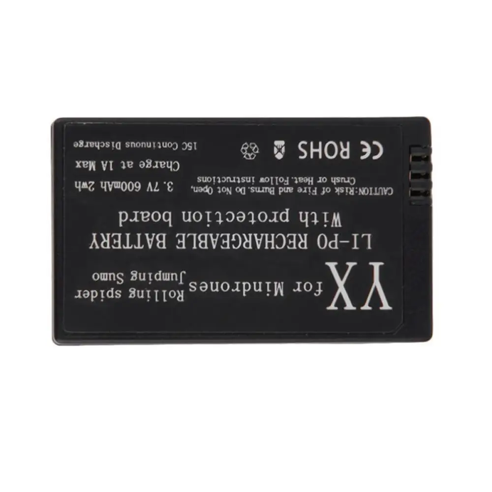 

Литий-полимерный аккумулятор для мини-дрона, 3,7 в, 600 мАч, 15C, 3,7 в