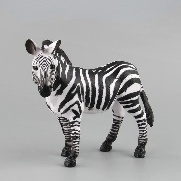 

Home Decoration Knickknacks Kids Toys Mini Animal Model Zebra Bionic Animal Simulation Animal Figurines Miniatures
