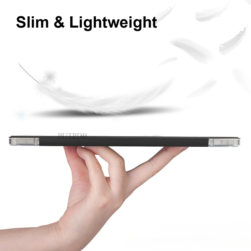Чехол с держателем для карандашей для Samsung Galaxy Tab S9 FE 10,9 Plus 12,4, чехол для планшета Tab A9 + Plus 11 SM-X216 8,7 дюйма X110 PU Leaher Funda (art.: 3920c8fe08e4f) - 3920c8fe08e4f