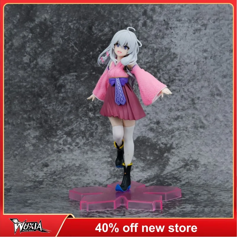 

Wandering Witch: The Journey Elaina Figure 20cm Elaina Kimono Anime Action Figure Kawaii Ornament Doll Toy Collection Model Gift