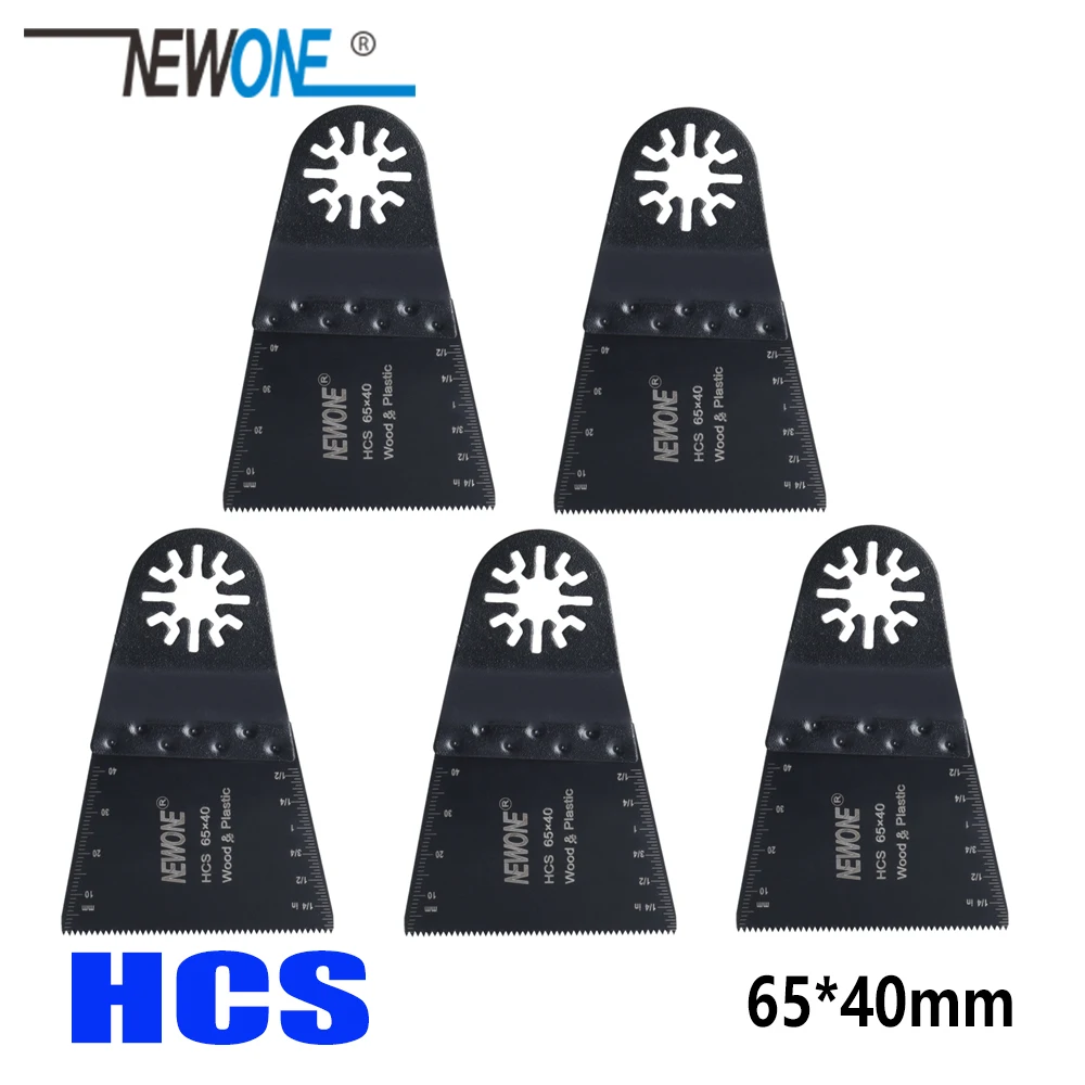 

NEWONE 65*40mm HCS Universal Saw Blades fit Power Oscillating Tools multi-function tool for Cutting Wood/plastic