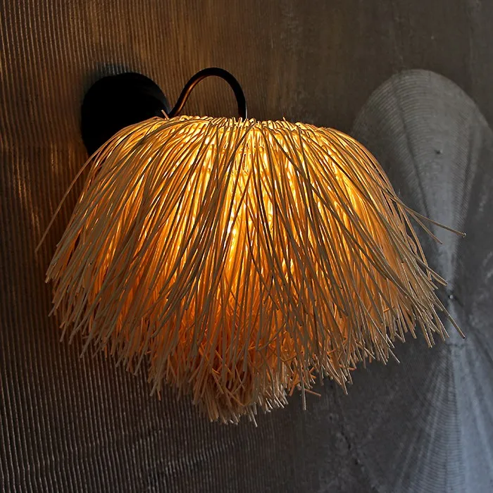 

Rattan Sconce Lamp 45x40 cm