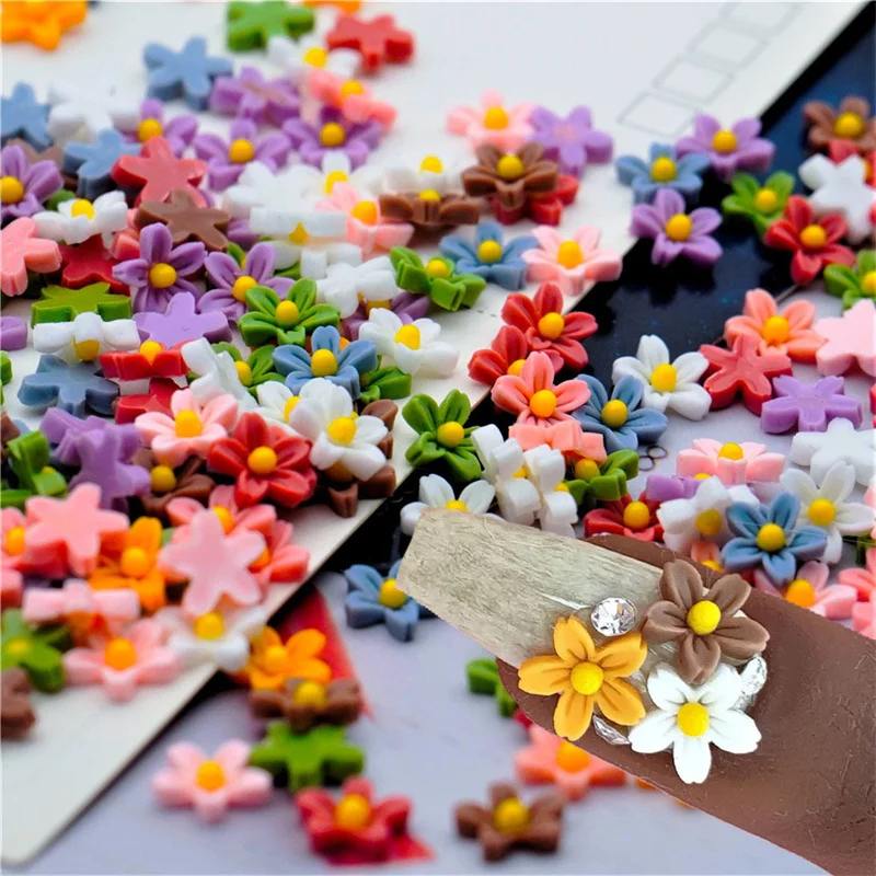

50Pcs 3D Kawaii Macaron Peach Heart Nail Art Charms Rhinestones Colorful Glass Crysta lManicure Decoration DIY Nail Gems Jewelry