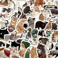 103054pcs cute cats animal graffiti stickers cartoon decals kids toy diy diary suitcase scrapbook phone laptop bike sticker