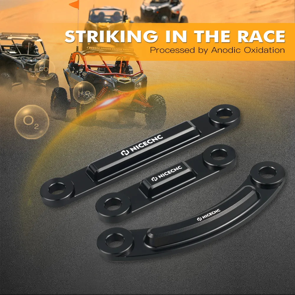 

Radius Rod Dog Bones Bracket Mount Set for Can-Am Maverick X3 Max R RR 4x4 XRC XMR DS Turbo DPS UTV Aluminum Accessories