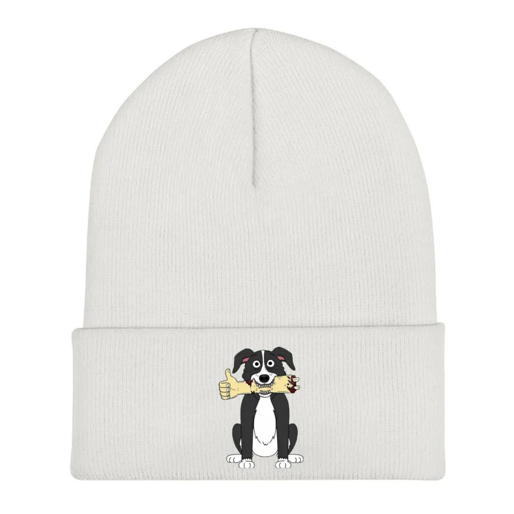 

Basic Mr Pickles Border Collie Dog Tommy Animation Knitting Beanie Caps Skullies Beanies Ski Caps Soft Bonnet Hats Winter Warm