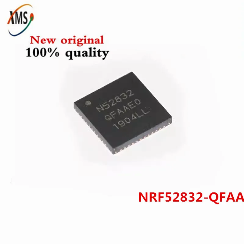 

1-10PCS 100% New NRF52832-QFAA NRF52832 NRF52832QFAA NRF52832-QFAA-R N52832 QFN-48 Chipset