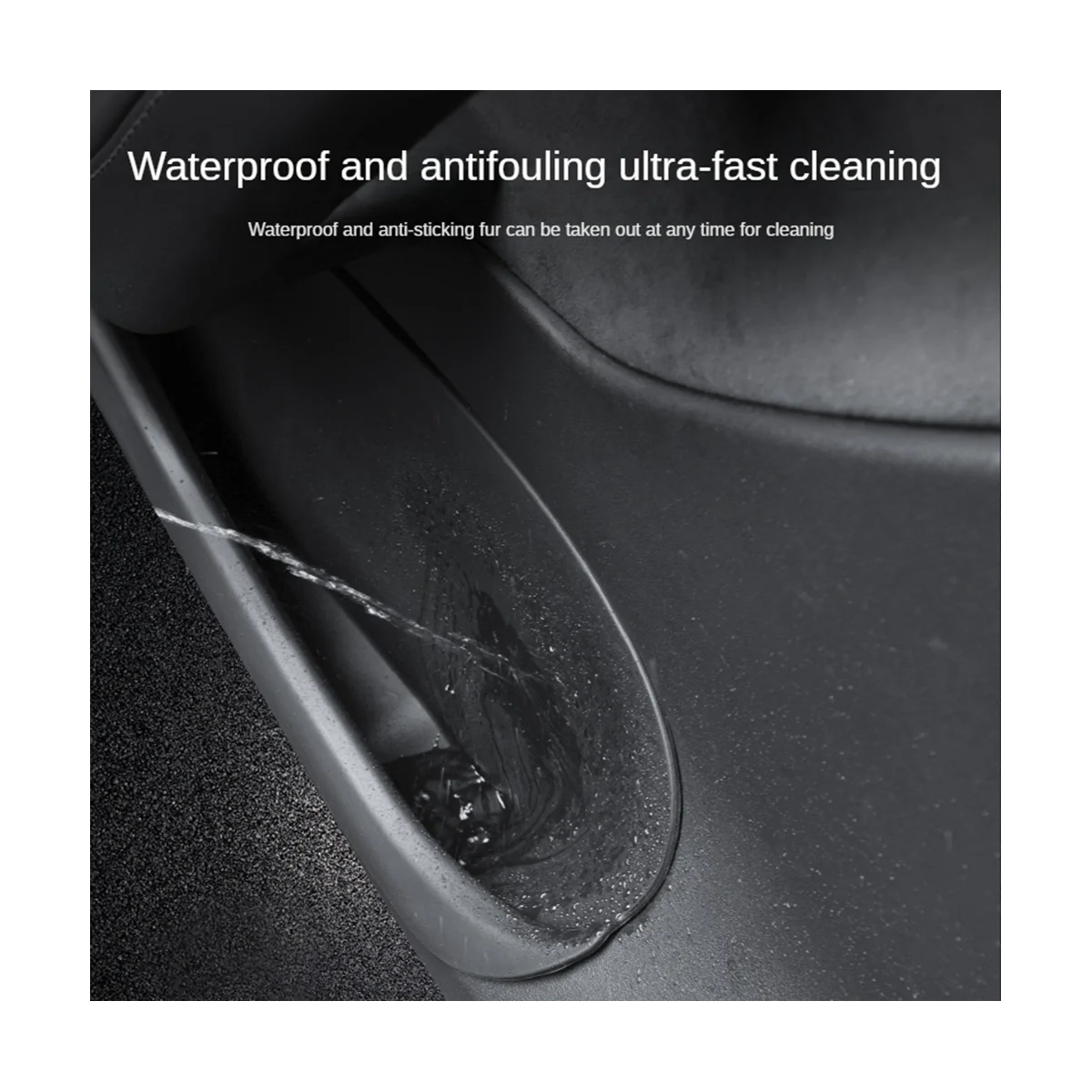 

Car Front Rear Door Slot Storage Box Organizer Protective for Tesla Model Y Interior Accessories - 4 Pack