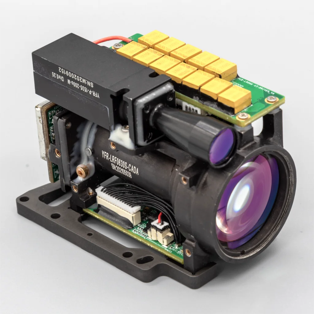 

12km fast delivery 1535nm rs232 serial output laser rangefinder