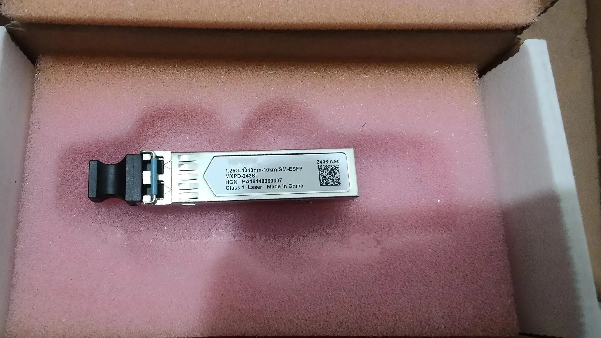 Оптоволоконный трансивер MQDZCYGG 1.25G-1310NM-10KM-SM-ESFP