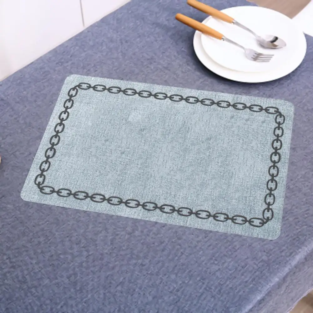 

Обеденный коврик, полезный, не выцветающий, долговечный, с теплоизоляцией, антискользящий Настольный коврик, товары для фотографий