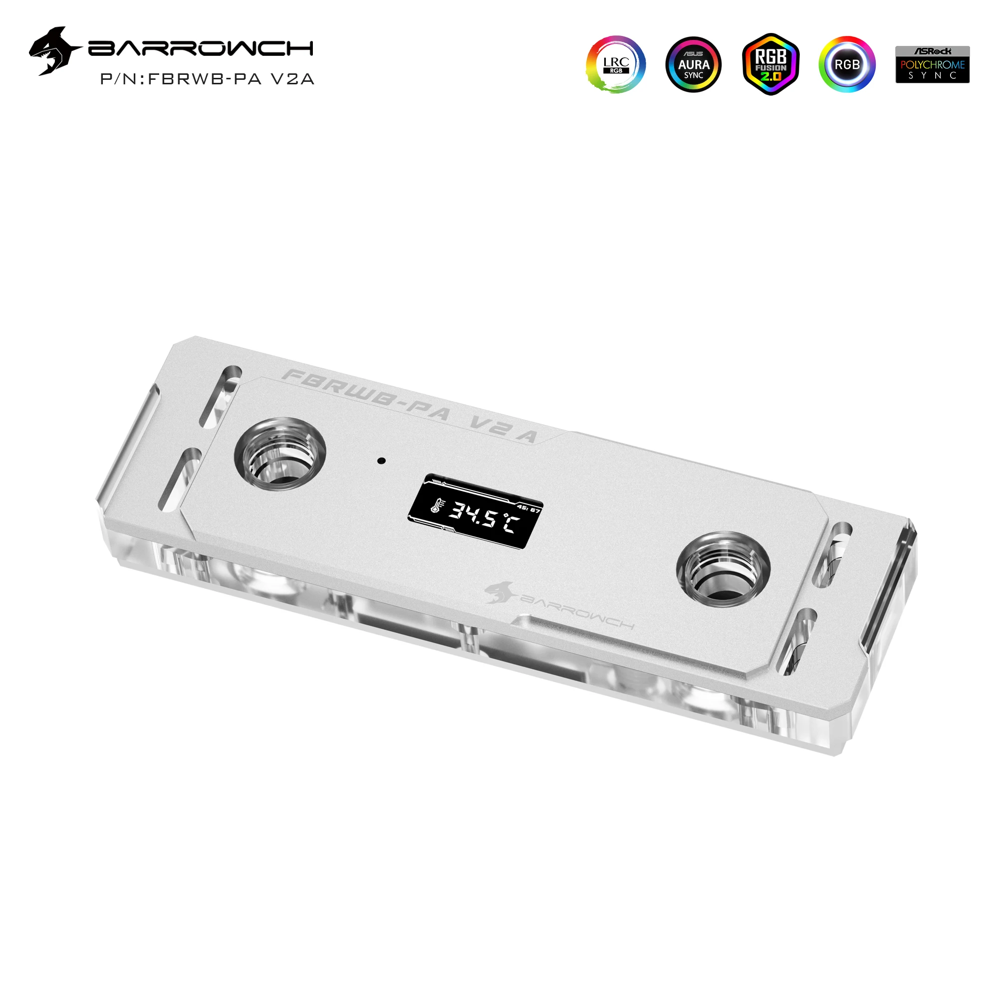 BarrowCH FBRWB-PA-V2A RAM комплекты водяных блоков LRC 2 0 5V 3pin стандарт освещения с ОЗУ