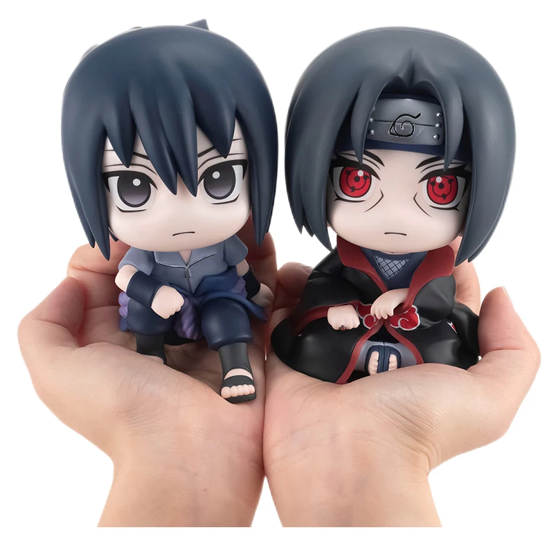 

Megahouse Посмотрите Наруто Учиха Саске Учиха Итачи 8 см аниме экшн-фигурка Коллекционная мини кавайная модель декоративные игрушки Рождествен...